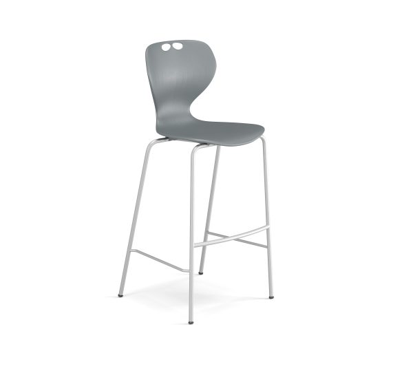 Mata High Stool - with backrest - Image 3