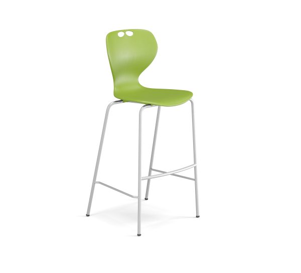 Mata High Stool - with backrest - Image 2