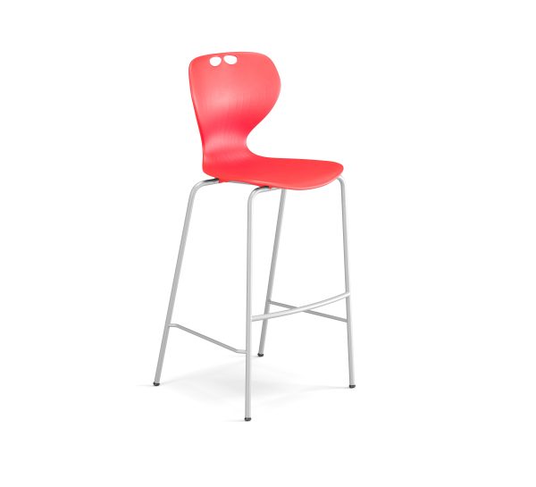 Mata High Stool - with backrest - Image 6