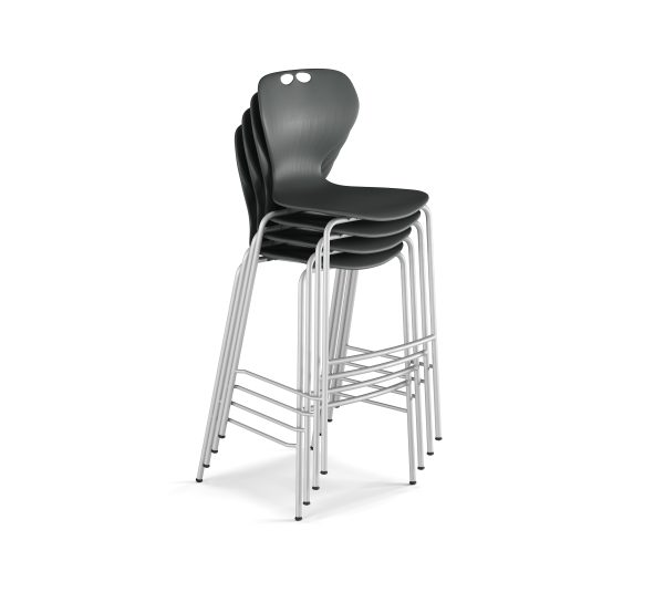 Mata High Stool - with backrest - Image 7