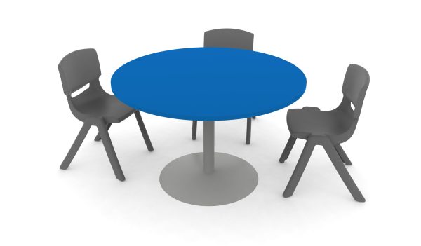 Buddy Pedestal Meeting Table (1200mm Dia) - Image 2
