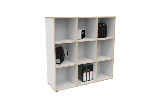 School Bag Cubby Holes - 3 Bay Units