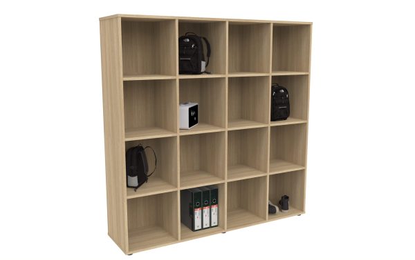 School Bag Cubby Holes - 4 Bay Units