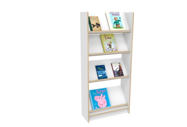 LR54 & LR55 Buddy Library Display Bookcases – Single Sided